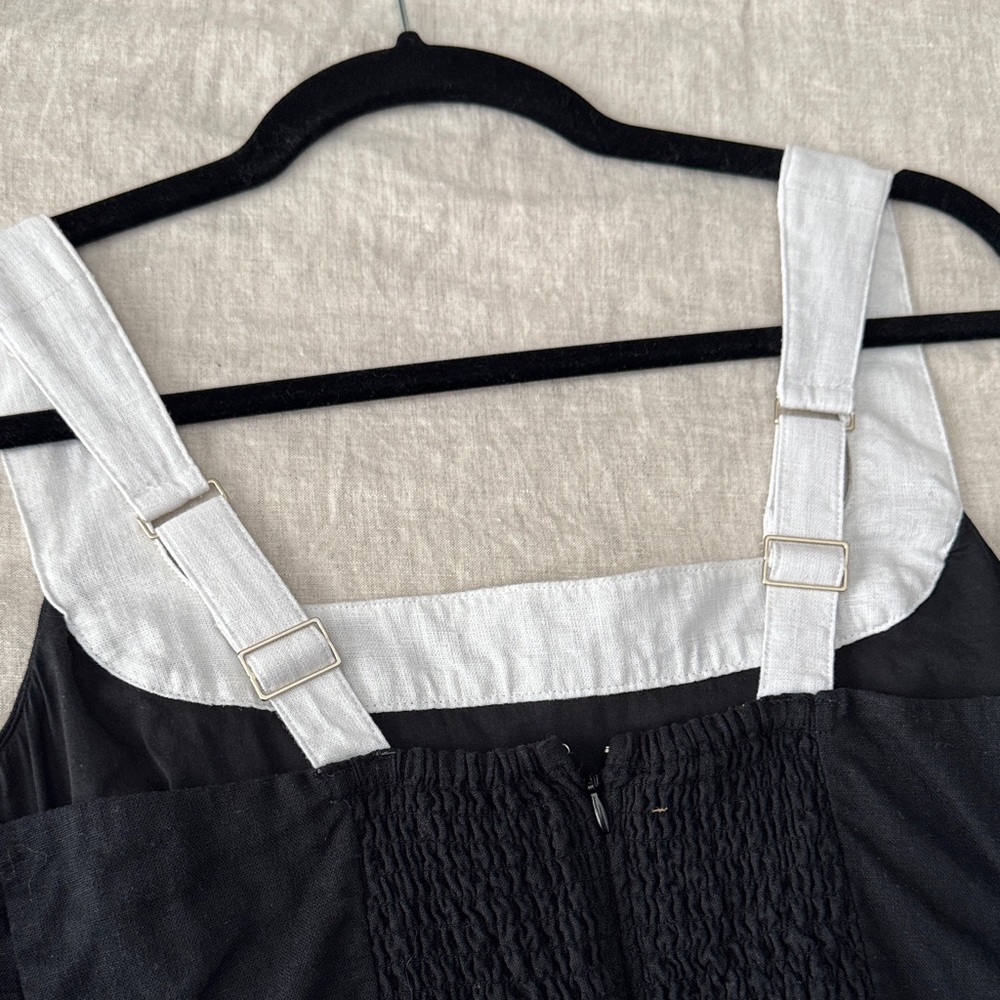Abercrombie & Fitch Black and White Mini Dress - Picture 6 of 10